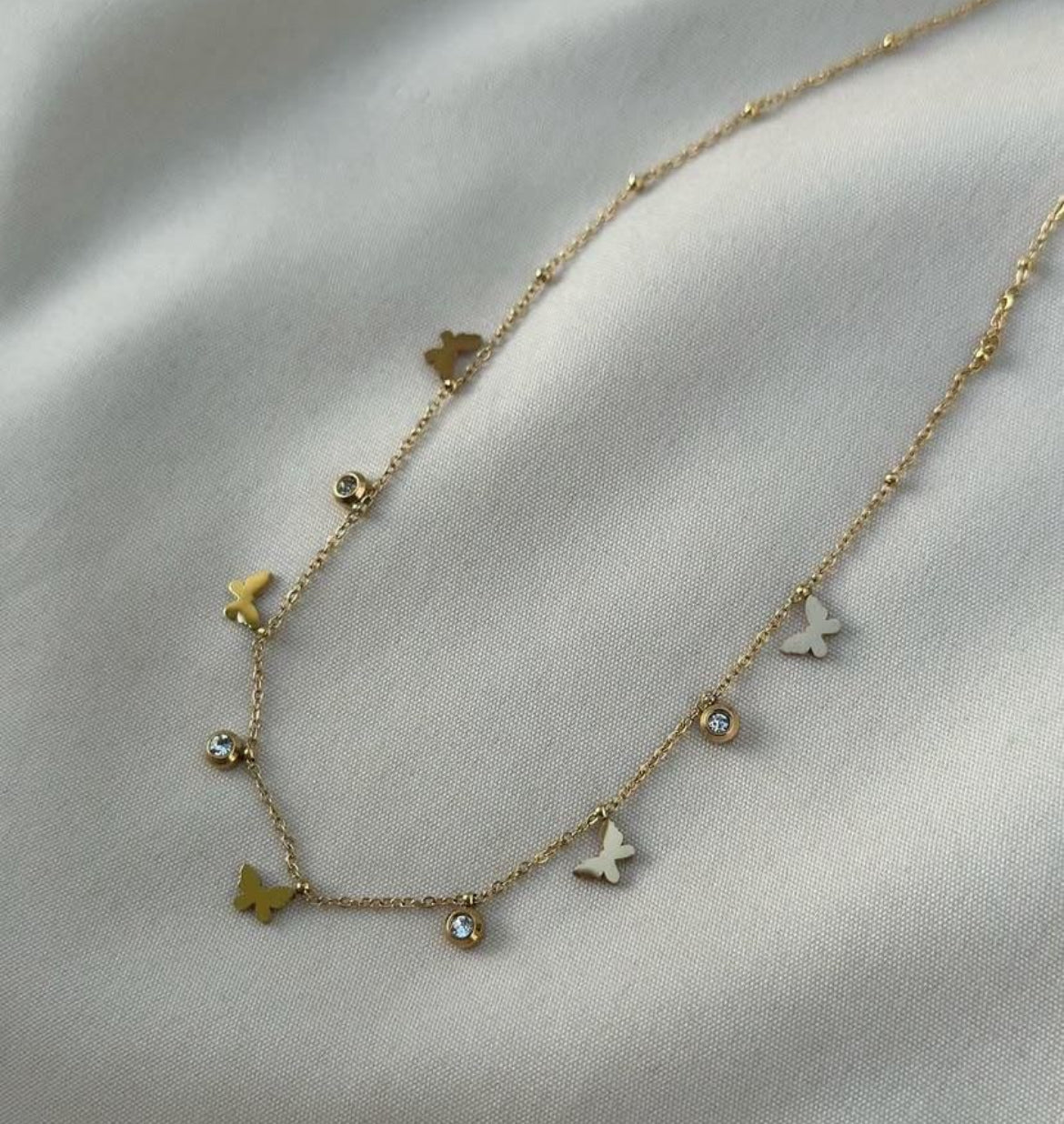 Butterfly Charm Necklace