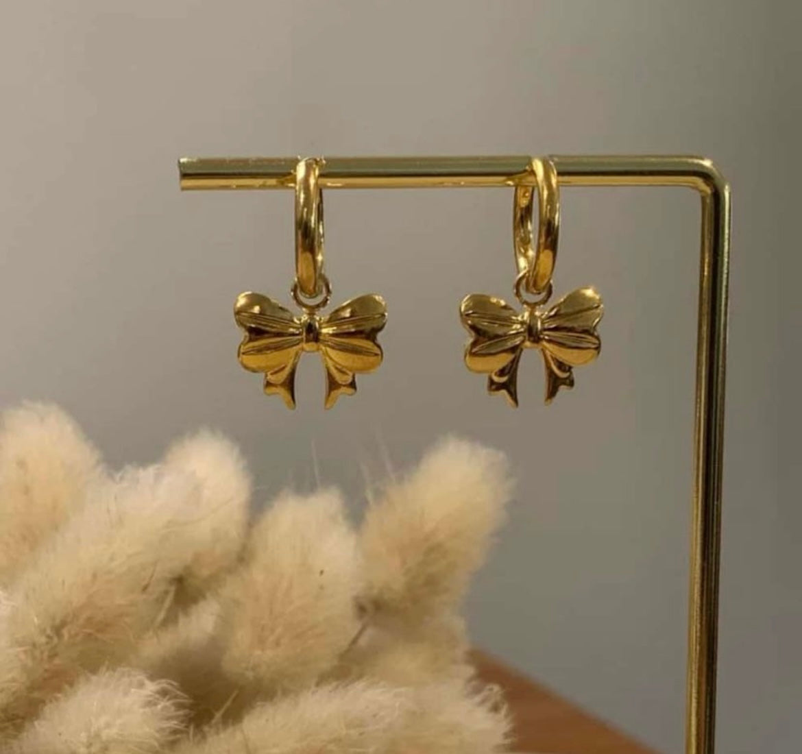 Bow Charm Earrings