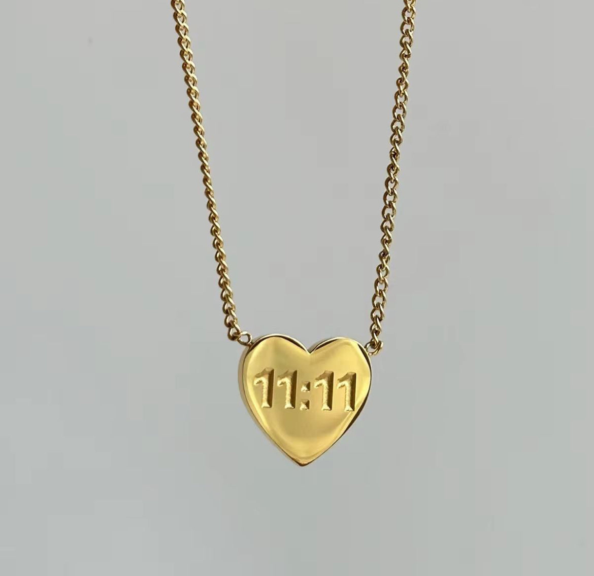 Engraved 11:11 Necklace