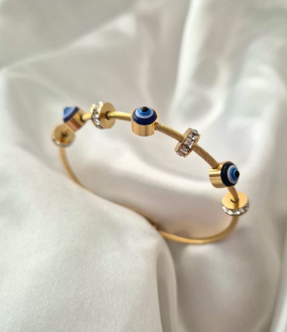 Guardian Glow Evil Eye Bangle