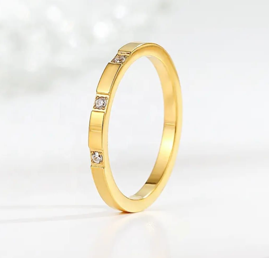 Square Prism Ring