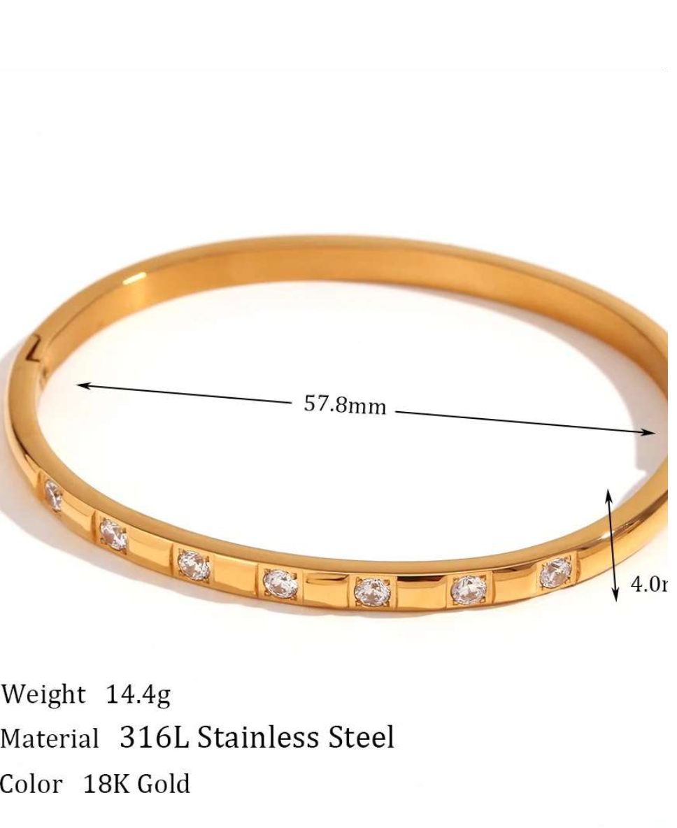 Square Prism Bangle