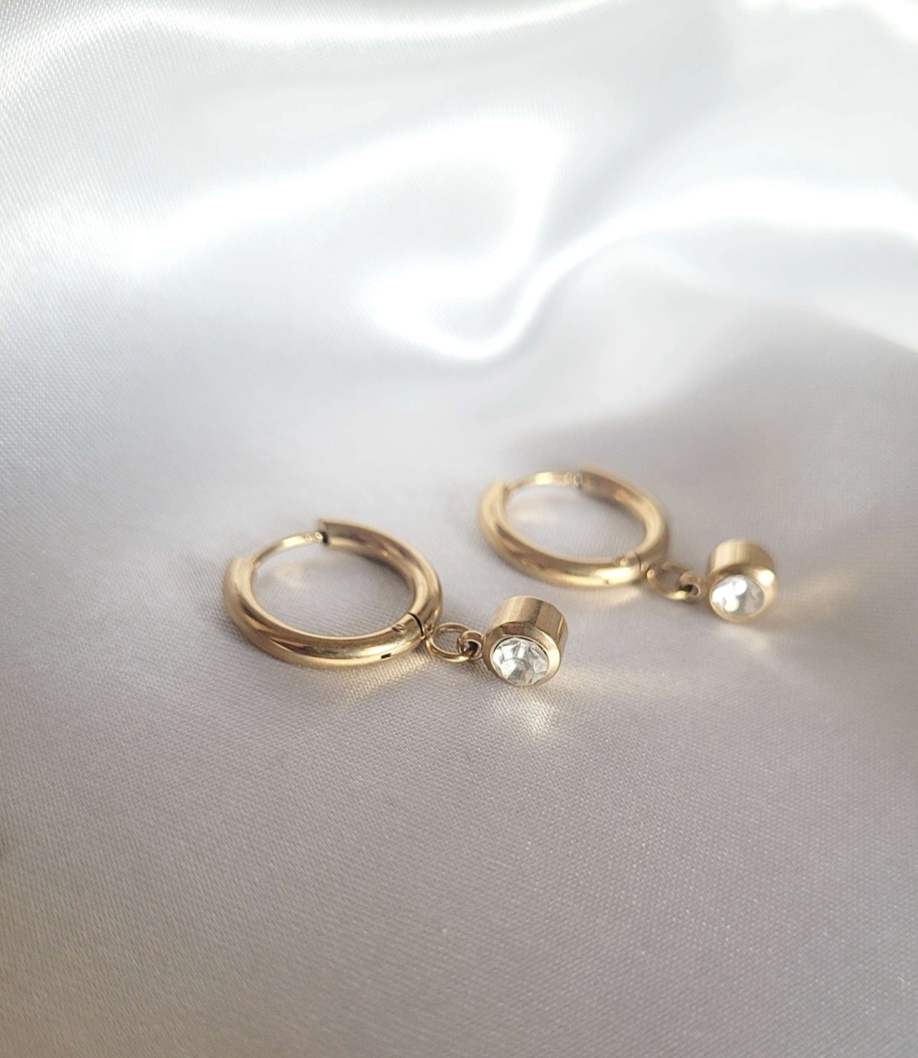 Halo Drop Earring
