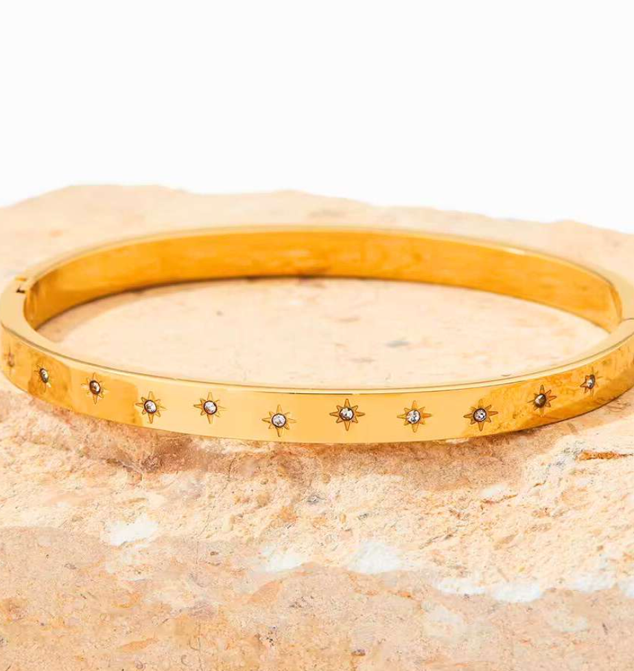 Star studded Bangle