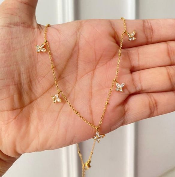 Celestial Butterfly Necklace