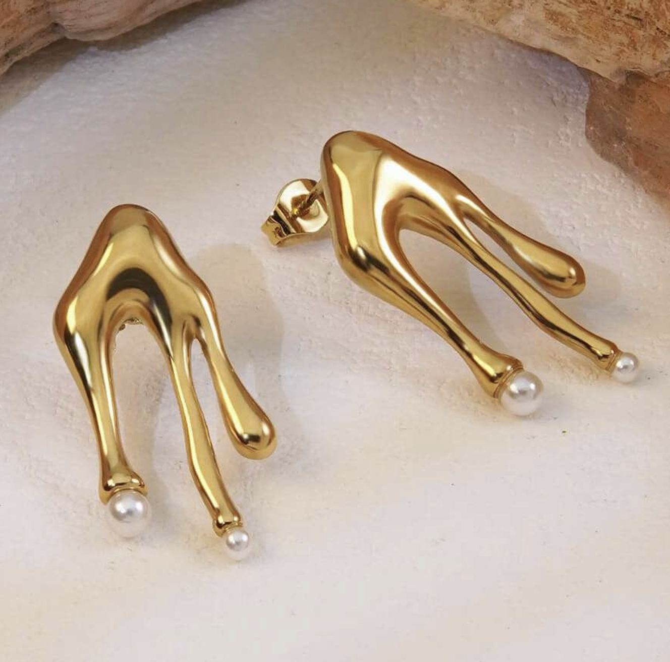Lustre Melt Earrings