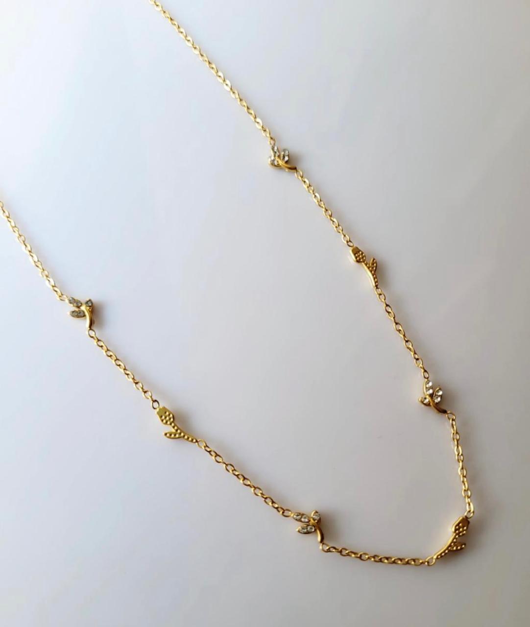 Rose Charm Necklace