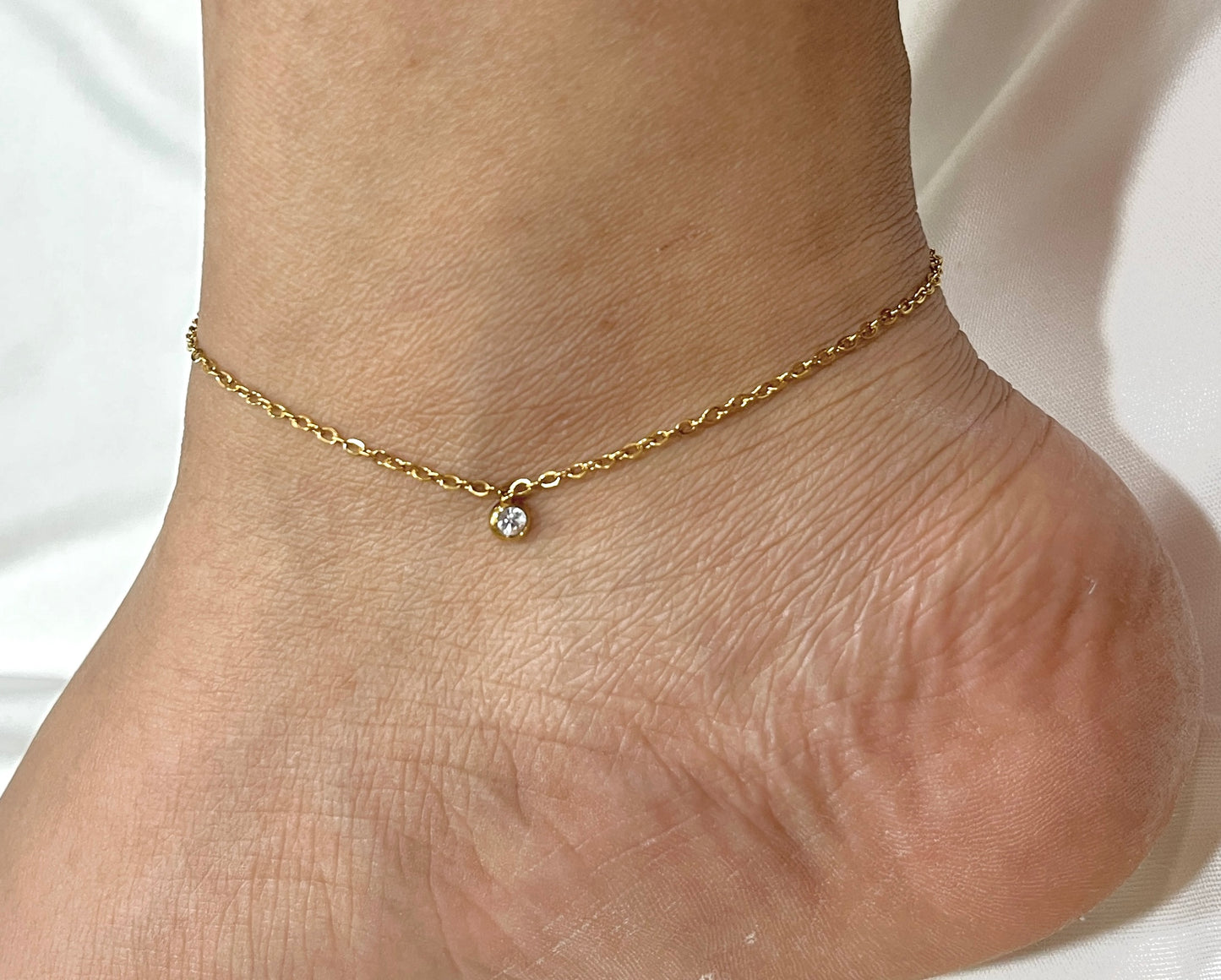 Pebble Grace Anklet