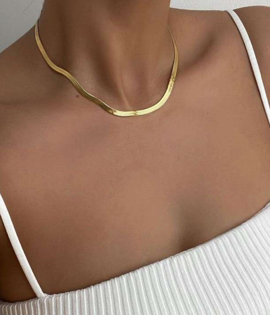 Golden Flow Snake Chain