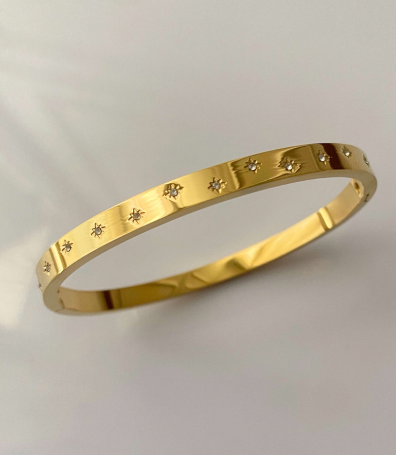 Star studded Bangle