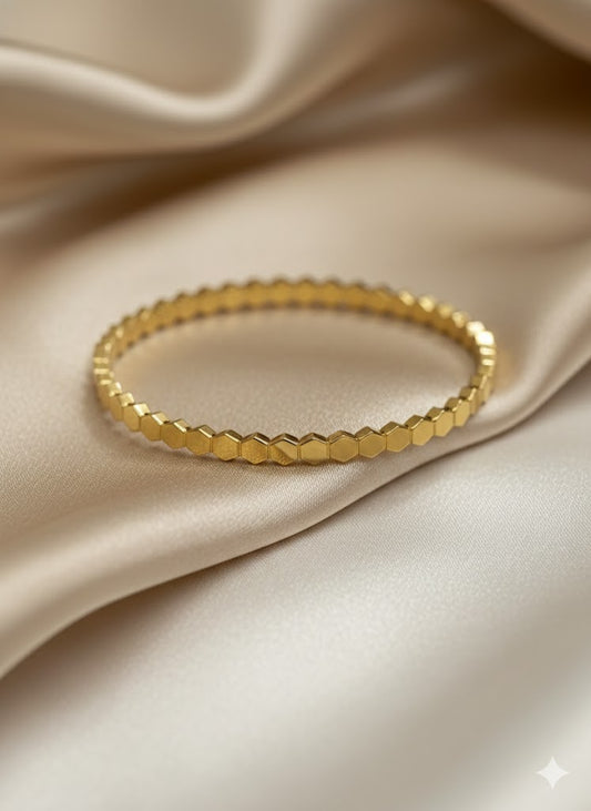 Hexagon Bangle
