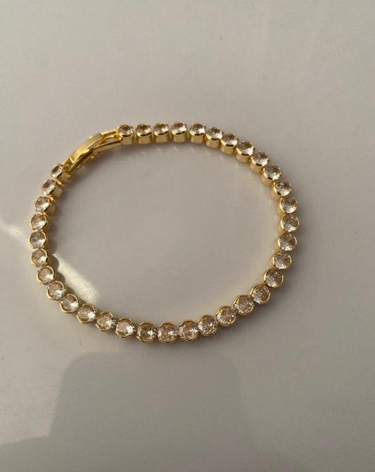 Gold Luxe Tennis Bracelet