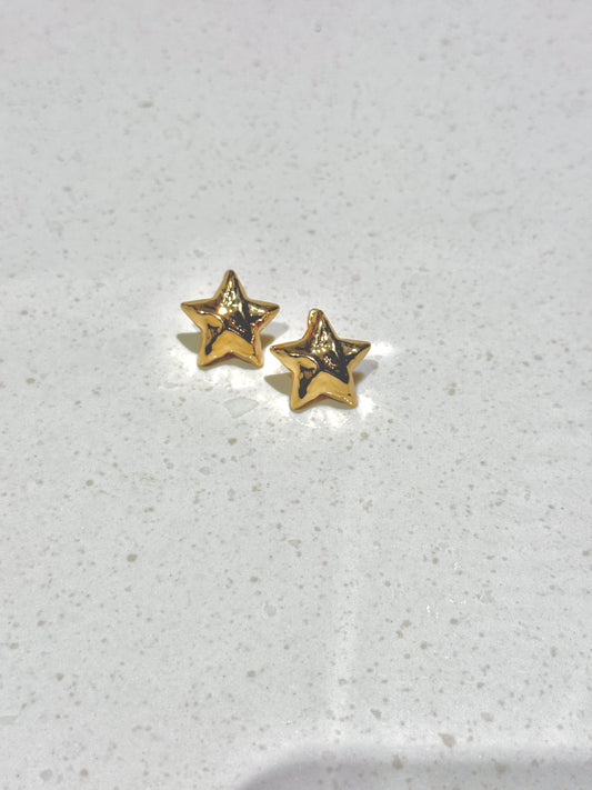 Twinkle Charm Star Studs