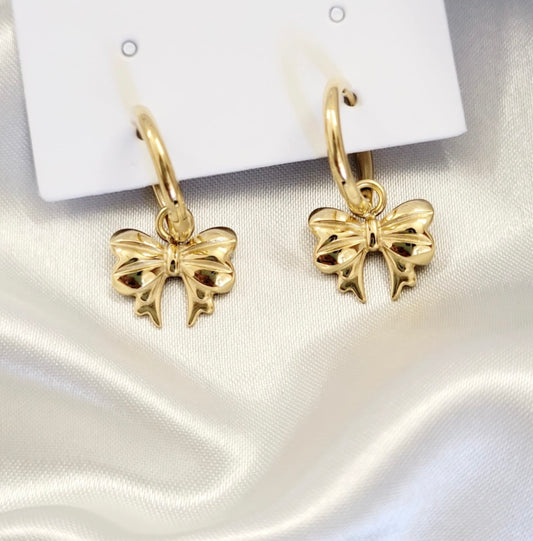 Bow Charm Earrings