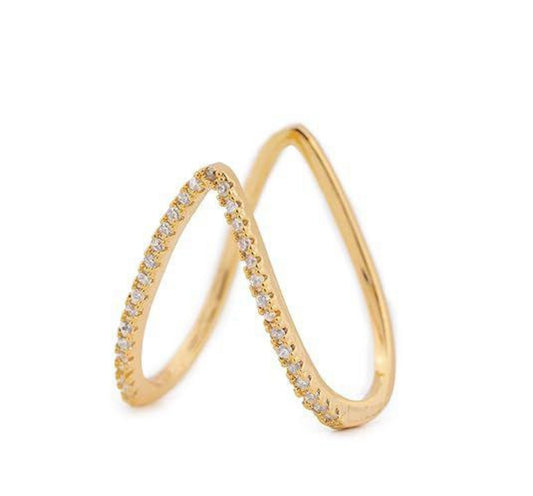 Vanki Studded Glow Ring