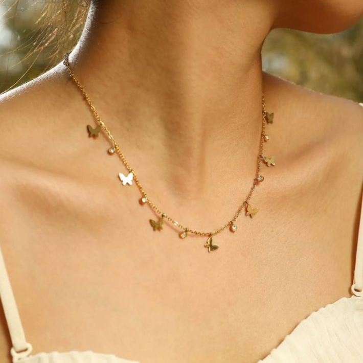 Butterfly Charm Necklace