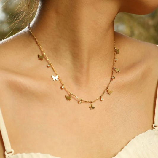 Butterfly Charm Necklace