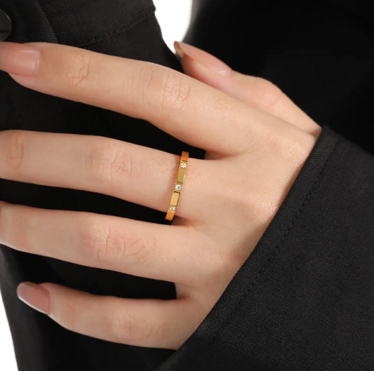Square Prism Ring