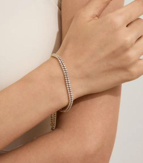 Layered Tennis Bracelet