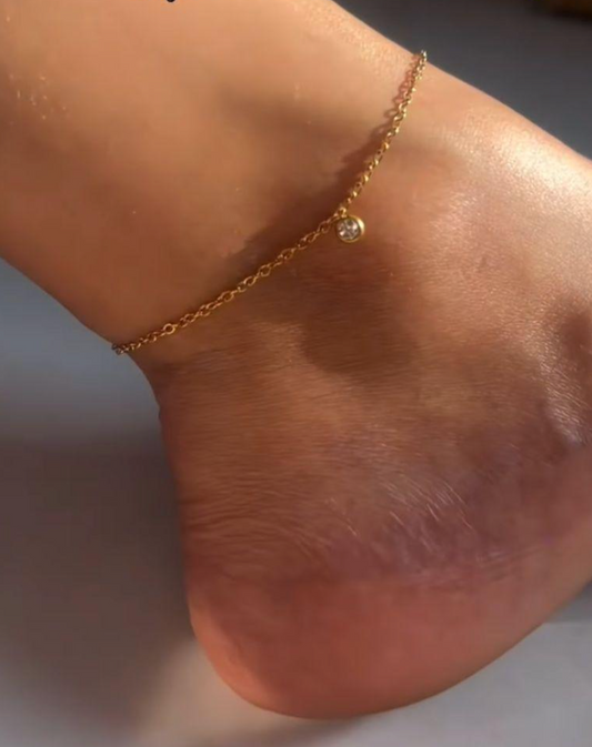 Pebble Grace Anklet