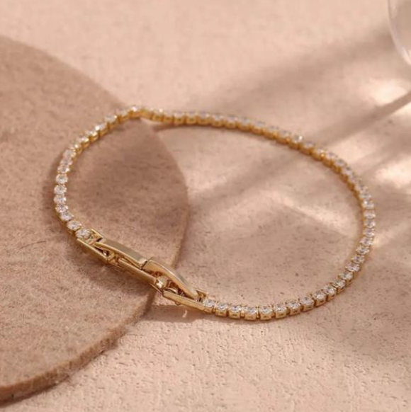 Rose Gold Tennis Bracelet