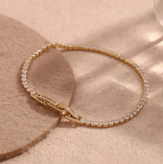 Rose Gold Tennis Bracelet