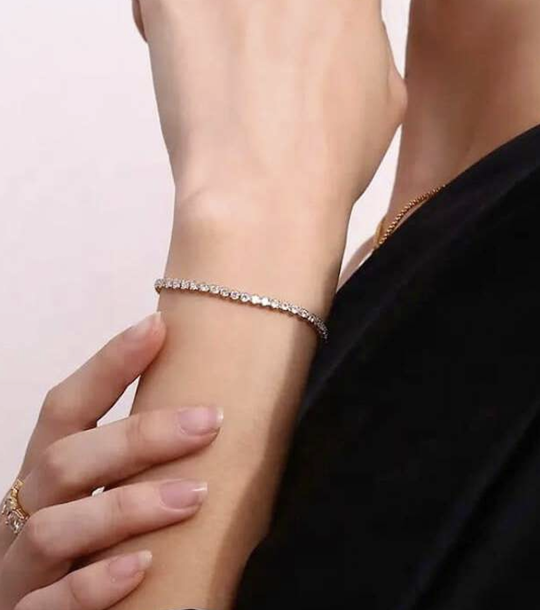 Silver Tennis Bracelet