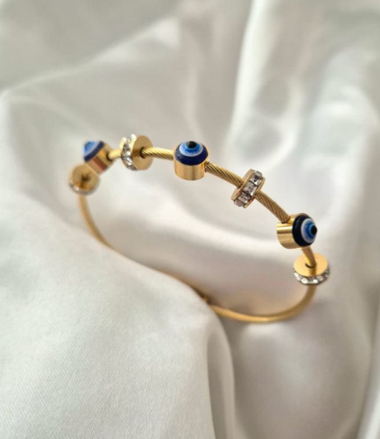Guardian Glow Evil Eye Bangle