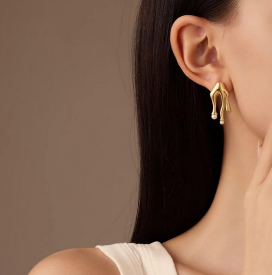 Lustre Melt Earrings