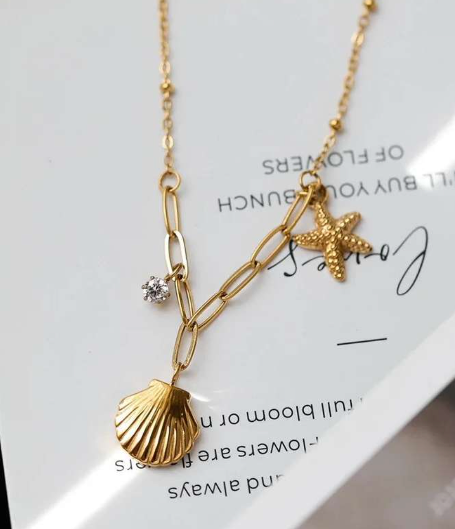 Sea Shell Whispers Necklace