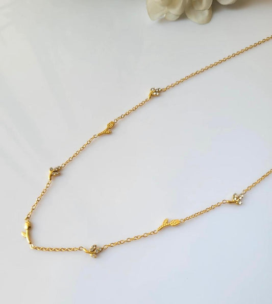 Rose Charm Necklace