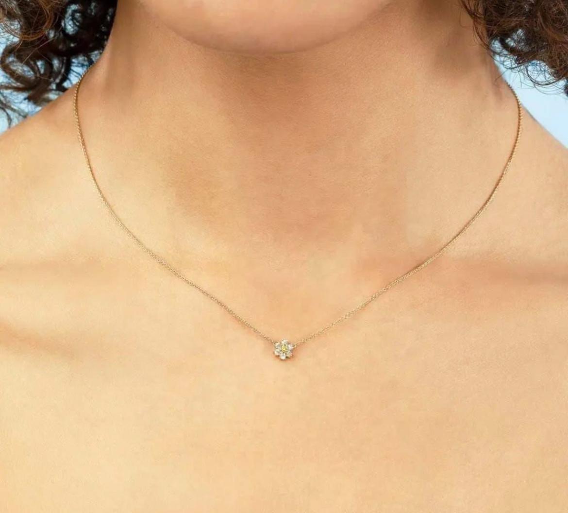 Blush Bloom Flower Necklace