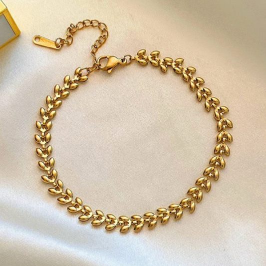 LeafLet Luxe Anklet