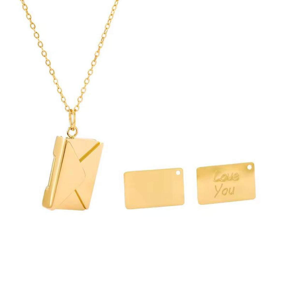 Sealed I Love You Necklace