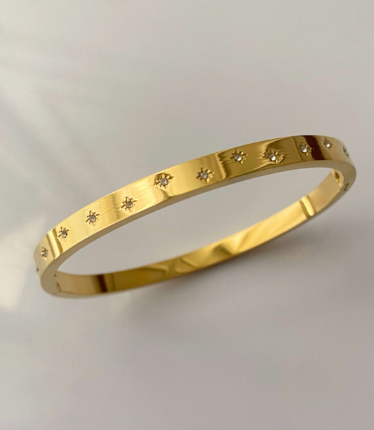 Star studded Bangle