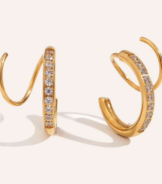 Faux Duo Earring